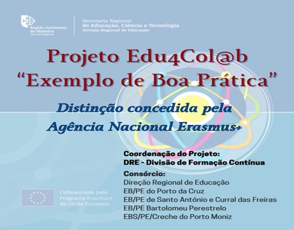 Projeto Europeu Edu4Col@b: exemplo de Boa Prática