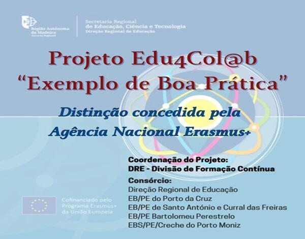 Projeto Europeu Edu4Col@b: exemplo de Boa Prática
