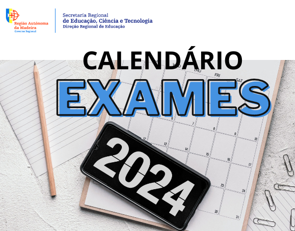 Calendário de Provas e Exames 2024