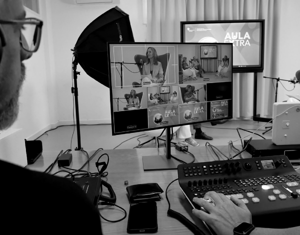 "Making of" do 8.º episódio do podcast Aula Extra!