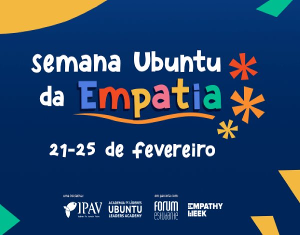 A Semana Ubuntu da Empatia vai passar pelas escolas portuguesas