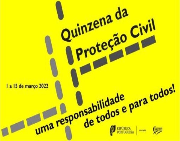 Quinzena da Proteção Civil – 1 a 15 de março de 2022