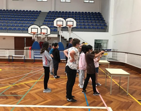 DSDE promove atividade de Laser Run na Escola Básica com Pré Escolar de Santo António e Curral das Freiras