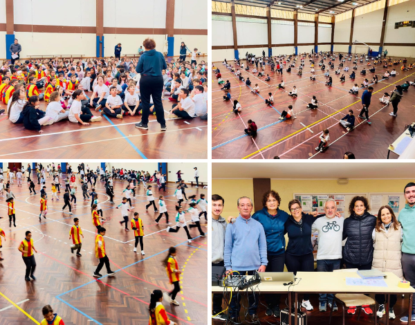 Ensaios para a Festa do Desporto Escolar 2025 