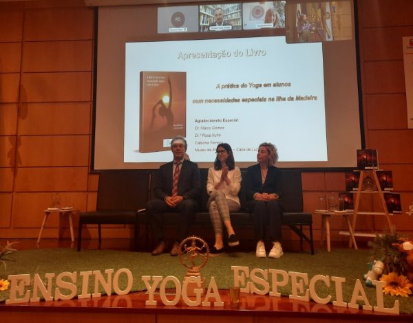 Apresentação do livro “A prática do Yoga em alunos com Necessidades Especiais na ilha da Madeira” 