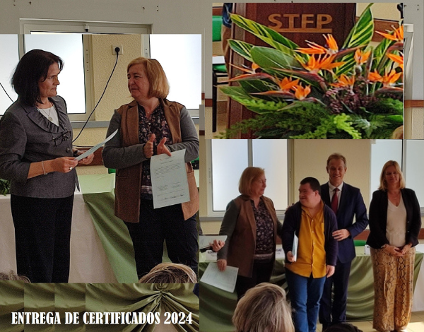 Serviço Técnico de Formação Profissional 2024 - Entrega de certificados