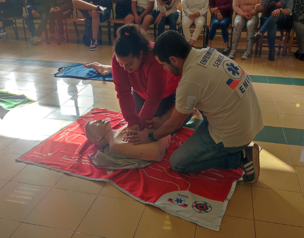 Sensibilização em “Suporte Básico de Vida” no STFP