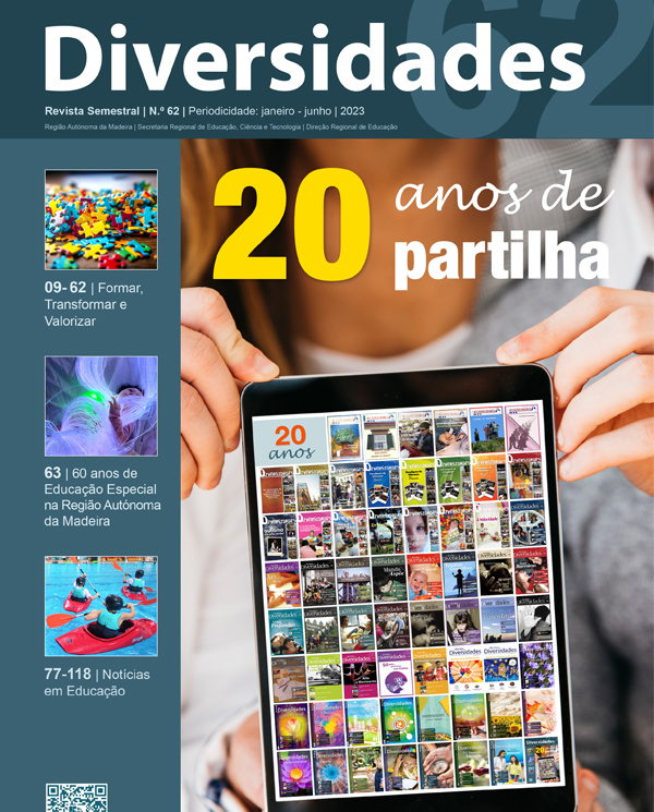 | Revista Diversidades N.º 62 - 20 anos de partilha