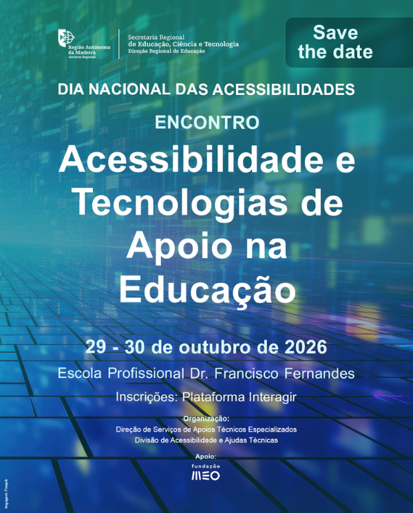 |Encontro "Acessibilidade e Tecnologias de Apoio na Educação | 29 e 30 de outubro