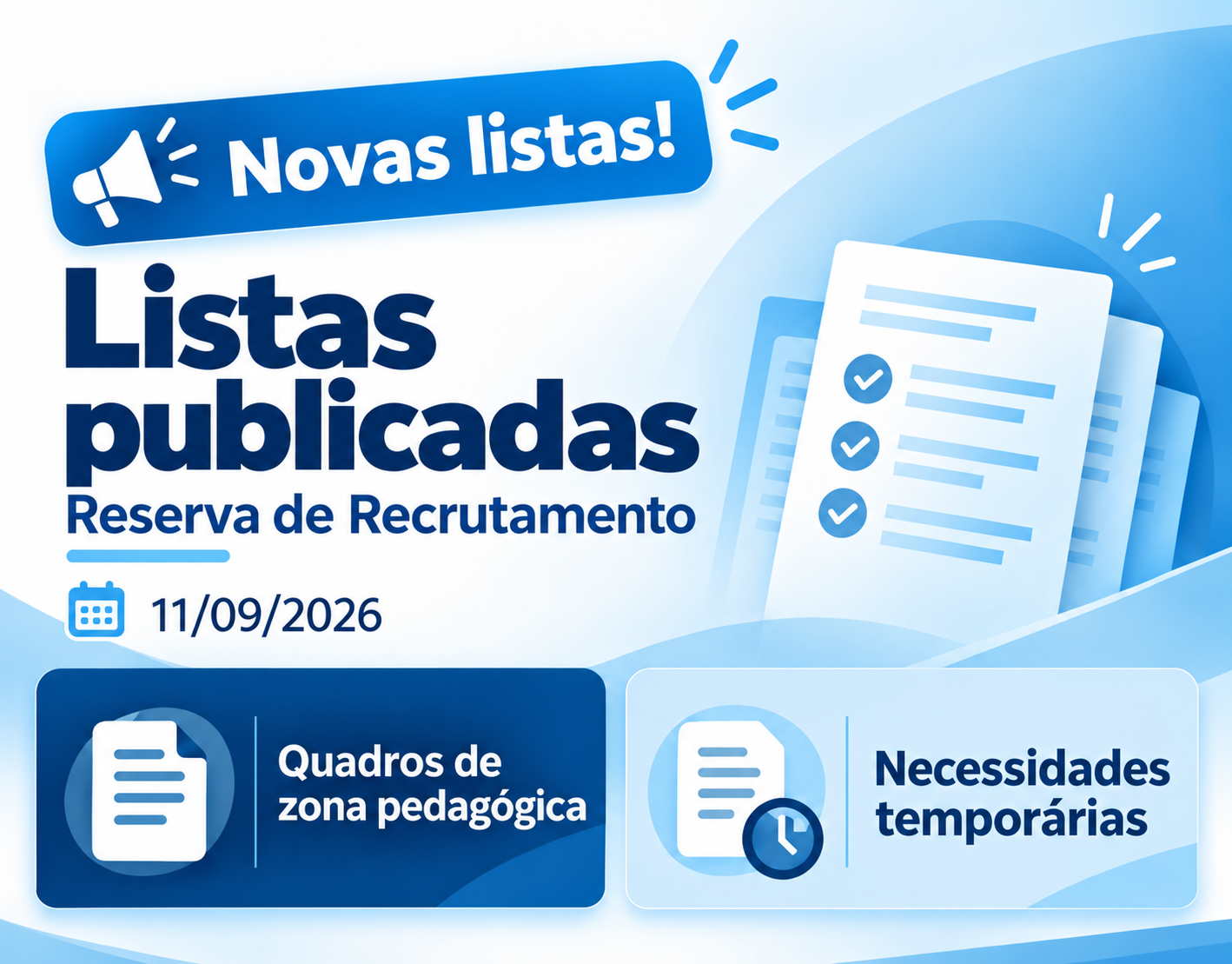 Reserva de recrutamento - 11/09/2026