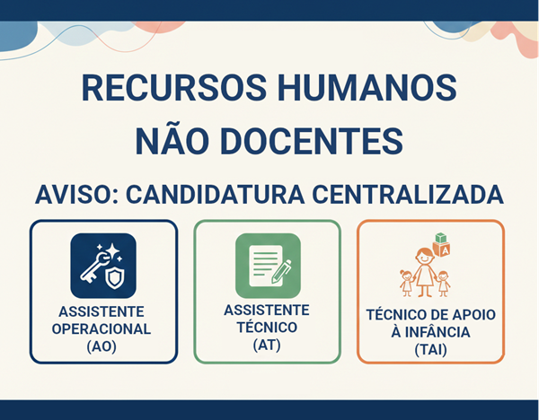 Procedimento Concursal comum para carreira/categoria de Assistente Operacional, Assistente Técnico e Técnico de Apoio à Infância.