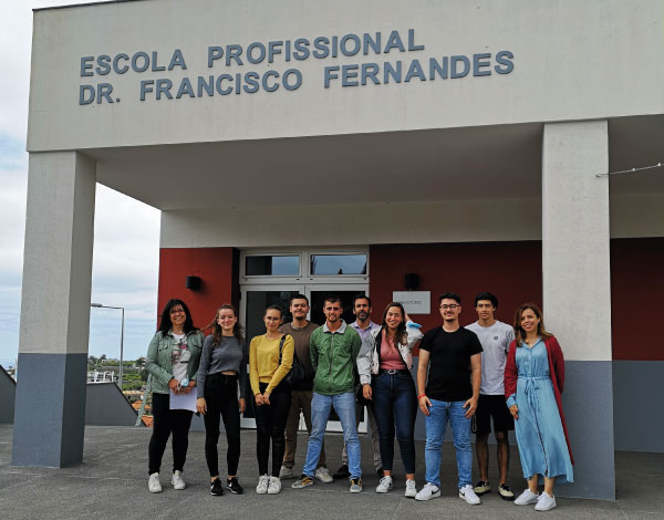 Erasmus + leva alunos do "profissional" em viagem