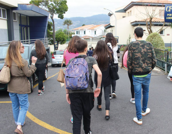 Jorge Carvalho de visita ao Centro de Formação Profissional da Madeira