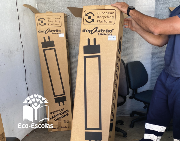 Entrega da REEE’s (Resíduos de Equipamentos Elétricos e Eletrónicos) e Pilhas