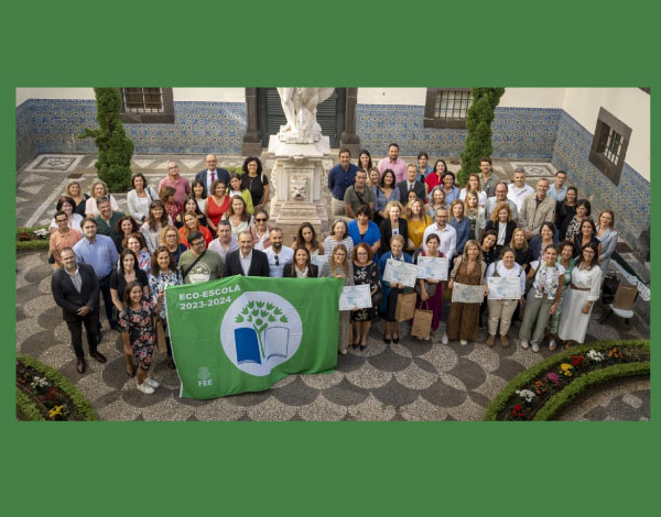 41 escolas do Município do Funchal receberam o Galardão Eco-Escolas 2023/2024