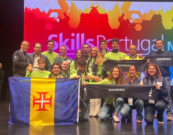 Madeira conquista 6 medalhas no Campeonato Nacional das Profissões 