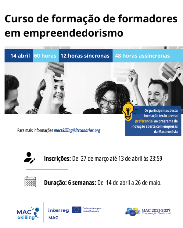 Curso de Formação de Formadores em Empreendedorismo Inovador