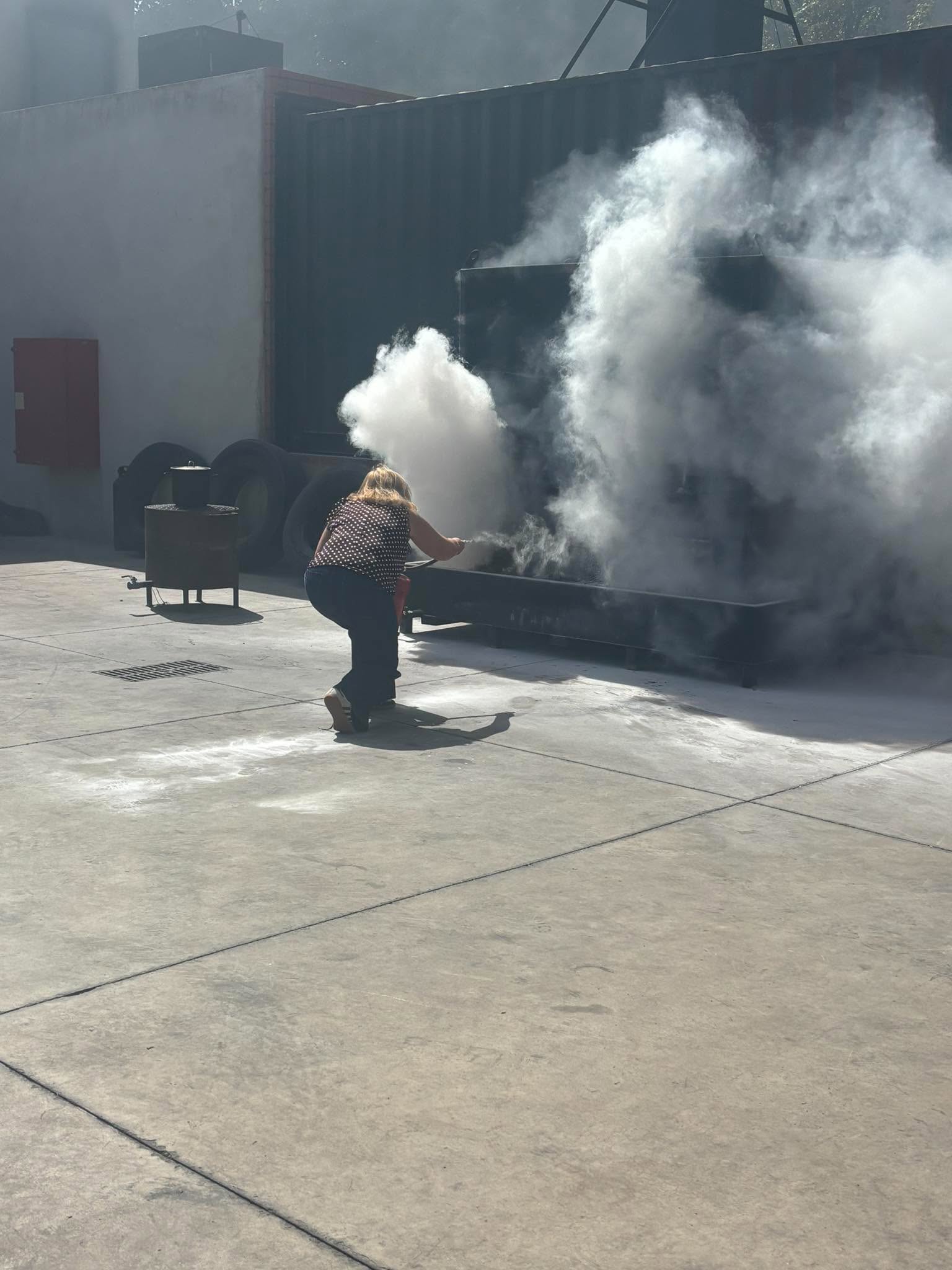 Foto3 Formação em Combate a Incêndios e Evacuação de Edifícios