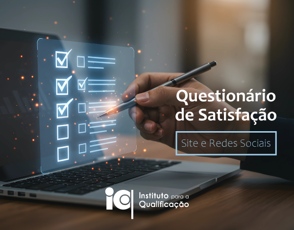 Avalie os nossos Canais Digitais