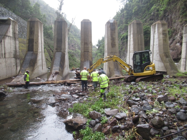 342 intervenções em linhas de água realizadas entre 2021 e 2025
