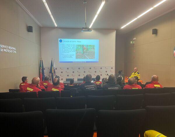 Proteção Civil da Madeira promove mais de 12.000 horas de formação durante 1.º trimestre