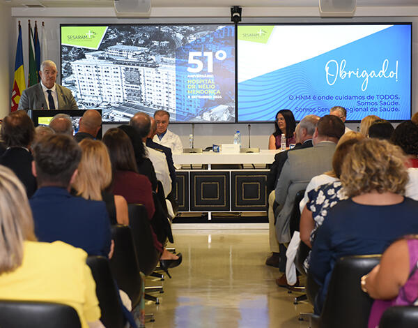 Pedro Ramos enaltece a elevada competência e capacitação dos profissionais de Saúde