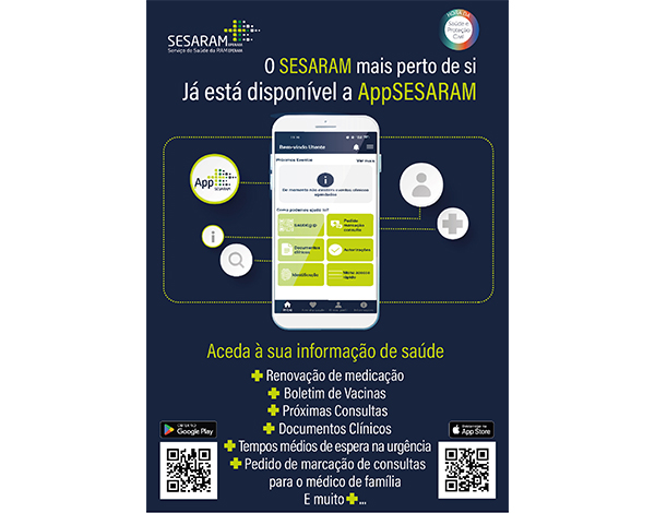 SESARAM dispõe de aplicação móvel para os utentes