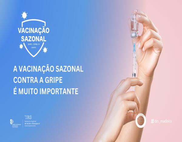 A DRS recomenda a vacinação sazonal contra a gripe