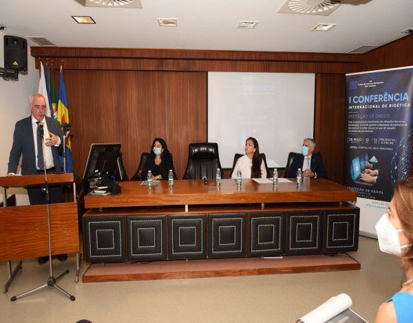 I Conferência internacional de Bioética – Proteção de dados.