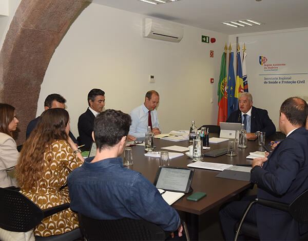 Pedro Ramos reuniu com a ANF