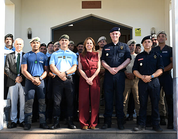 Micaela Fonseca de Freitas enaltece importância da UEPS/GNR no dispositivo de Proteção Civil