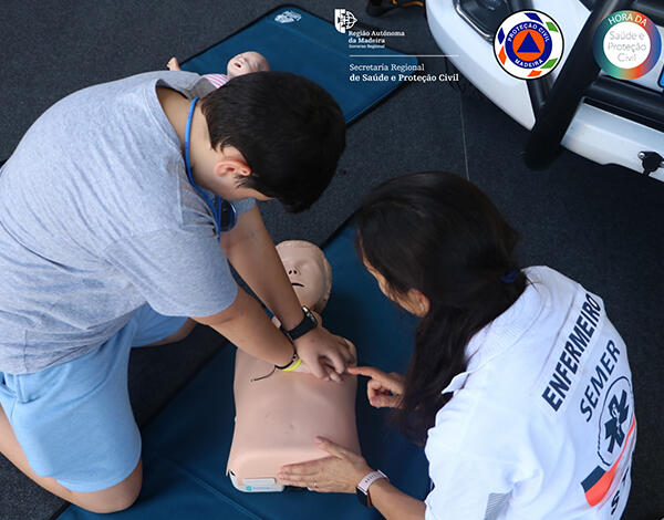 Proteção Civil implementa Mass Training na Expo Porto Santo