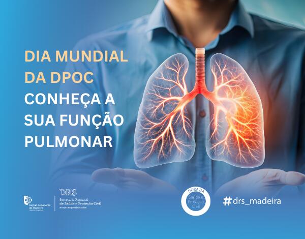  Dia Mundial da DPOC – Conheça a sua função pulmonar