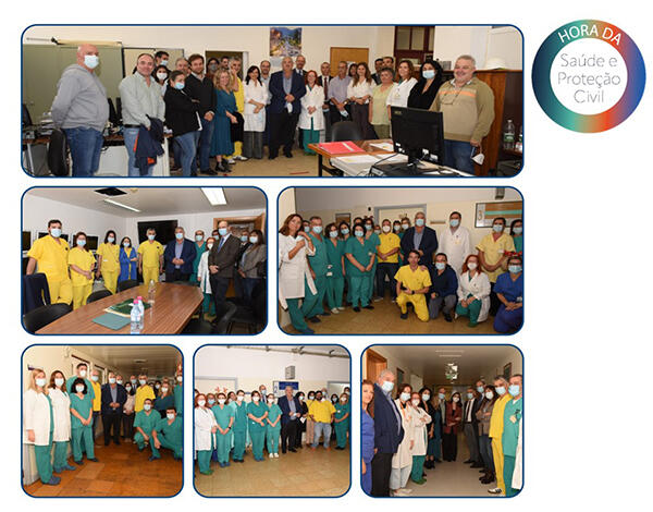 Dirigentes apresentam cumprimentos de Natal no HNM