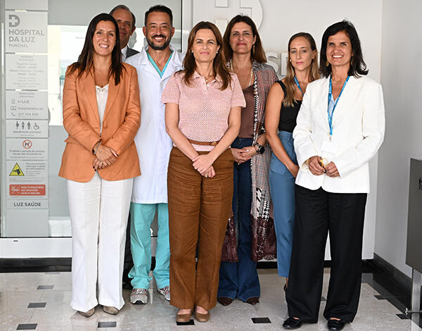 Micaela Fonseca de Freitas realiza visita de trabalho ao Hospital da Luz Funchal