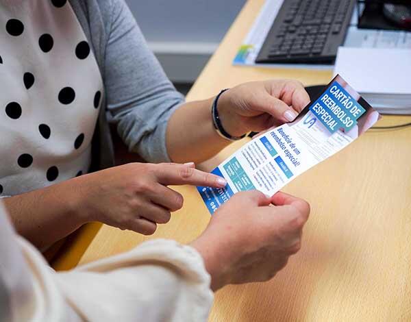 Renovação do cartão de reembolso já disponível