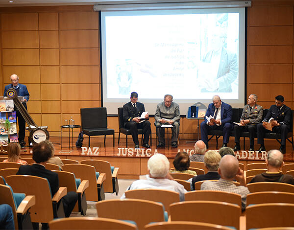 Pedro Ramos participou no lançamento do livro: “Sê Mensageiro da Paz, da Justiça e do Amor Verdadeiro”