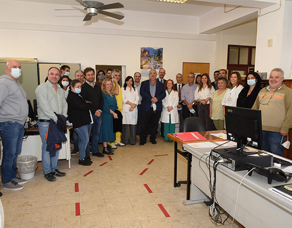 Dirigentes apresentam cumprimentos de Natal no HNM