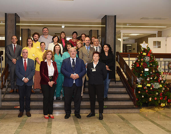 Dirigentes da Saúde apresentam cumprimentos de Natal