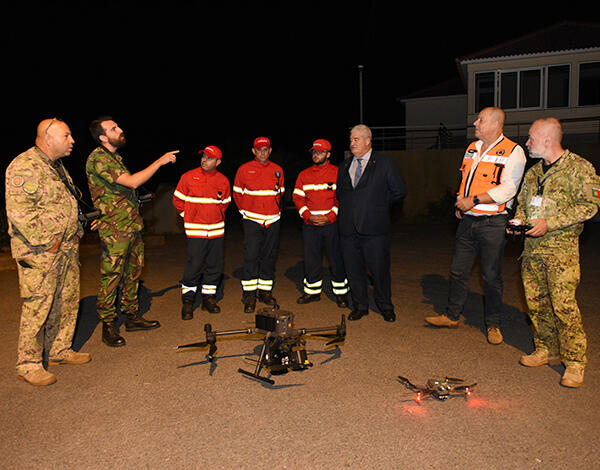 Pedro Ramos agradece o trabalho das equipas de vigilância aos incêndios Rurais