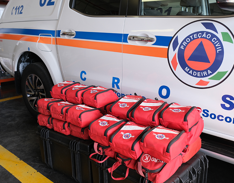 Proteção Civil da Madeira disponibiliza ao ICNF Equipamentos de Proteção Individual para apoio à Missão de combate a incêndios no Chile