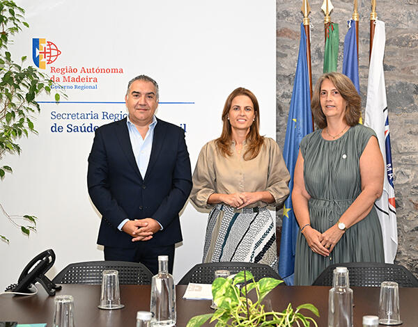 Micaela Fonseca de Freitas reuniu com o Bastonário da Ordem dos Enfermeiros, Luís Filipe Barreira