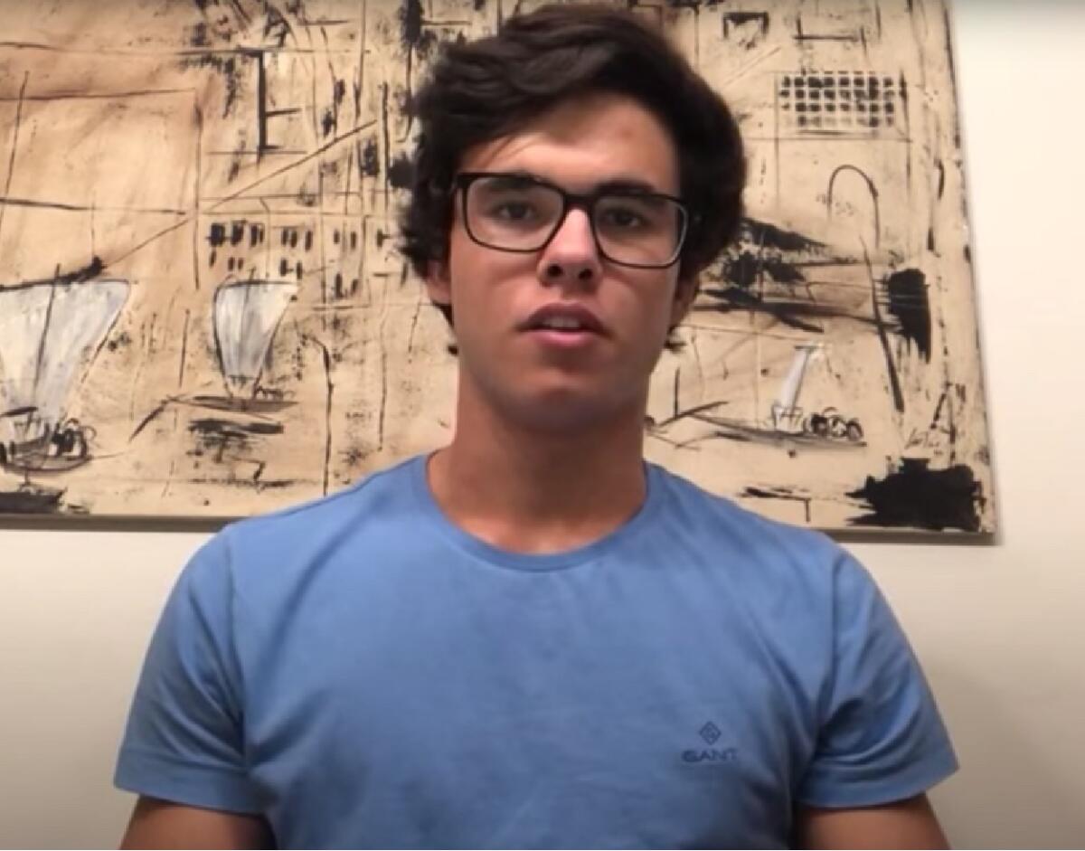 Jovem estudante sensibiliza para efeitos da canábis