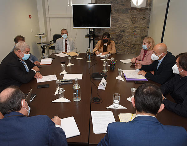 ​Pedro Ramos reuniu com o SINDEPOR