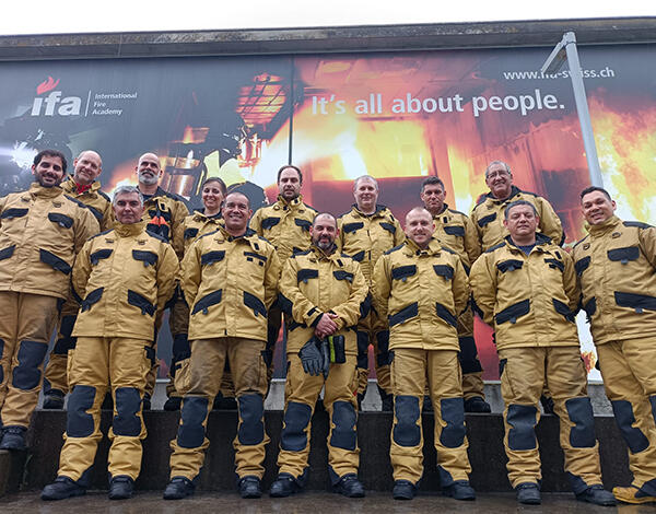  Proteção Civil participa em formação na Suíça