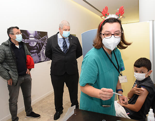 1190 crianças vacinadas contra a COVID-19