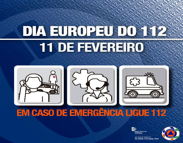 DIA EUROPEU DO 112 - 11 DE FEVEREIRO