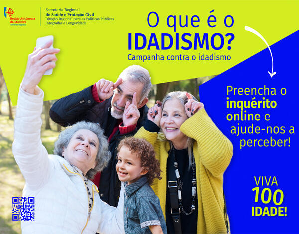 Mais de 900 pessoas responderam ao inquérito sobre o Idadismo na Região   