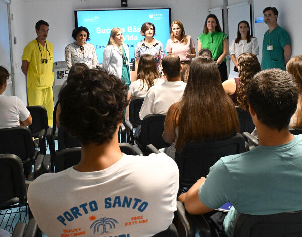  Governo Regional reforça capacitação dos jovens em primeiros socorros para formar cidadãos mais preparados