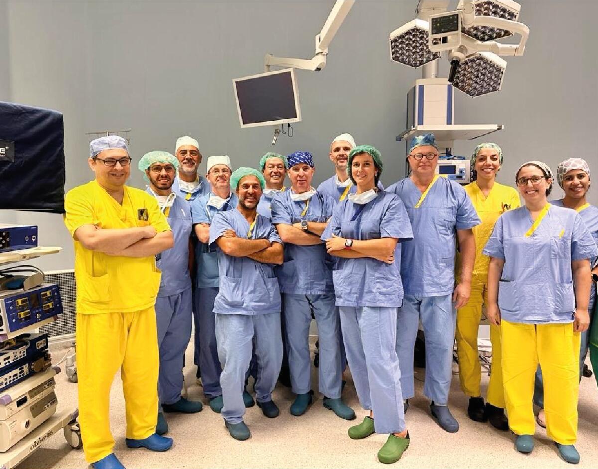 Realizadas as primeiras cirurgias endoscópicas à coluna